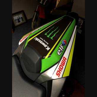 Lackierte Straße Verkleidung auf ABS kompatibel mit Kawasaki ZX6R 2019 - 2020 - MXPCAV12827