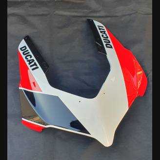 Painted street fairings in abs compatible with Ducati Panigale V4 V4S for Akrapovic exhaust 2020 -2021 - MXPCAV12786