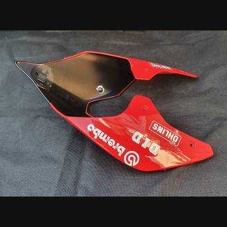 Painted street fairings in abs compatible with Ducati Panigale V4 V4S for Akrapovic exhaust 2020 -2021 - MXPCAV12786