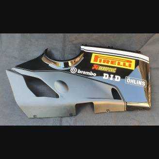 Painted street fairings in abs compatible with Ducati Panigale V4 V4S for Akrapovic exhaust 2020 -2021 - MXPCAV12786