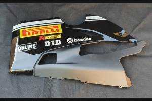 Painted street fairings in abs compatible with Ducati Panigale V4 V4S for Akrapovic exhaust 2020 -2021 - MXPCAV12786