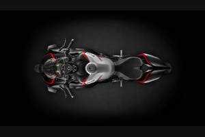 Lackierte Straße Verkleidung auf ABS mit Ducati Panigale V4 V4S fur Akrapovic Auspuff 2020 - 2021 - MXPCAV12832