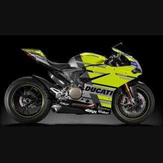 Carene racing Ducati 959 1299 Panigale verniciate + viti con gommino, ganci rapidi MXPCRV12428