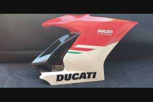 Carenage Racing Peint Ducati Panigale V4 V4S de Pare-bouee coque Neoprene + crochets rapide - MXPCRV11783