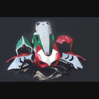 Carenado Racing Pintado Ducati Panigale V4 V4S 2020 - 2021 Colin Neoprene + tornillos, tornillos rapidos - MXPCRV12773