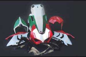Carenado Racing Pintado Ducati Panigale V4 V4S 2020 - 2021 Colin Neoprene + tornillos, tornillos rapidos - MXPCRV12773
