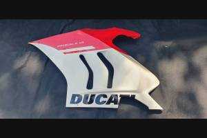 Painted Race Fairings Ducati Panigale V4 V4S 2020 - 2021 with back seat Neoprene seat + screws, fasteners - MXPCRV12773