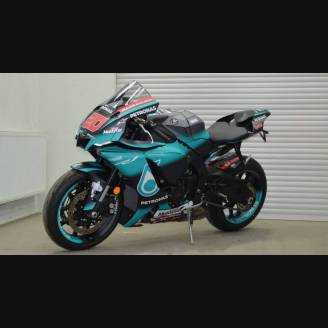 Carenage Racing Peint Yamaha R1 2015 - 2019 + crochets rapides -MXPCRV12870