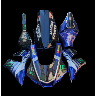 Painted Race Fairings Yamaha R1 2020 - 2021 + screws, fasteners -MXPCRV12876