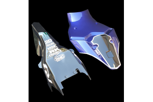 Lackierte Rennverkleidung Yamaha R1 2020 - 2021 + Schrauben, Schnellverschlüsse -MXPCRV12876