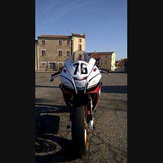 Lackierte Straße Verkleidung auf ABS kompatibel mit Aprilia RSV4 2015 - 2020 - MXPCAV12878