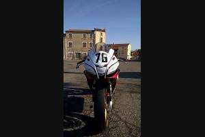 Carenage en abs pour la roue avec peinture compatible avec Aprilia RSV4 2015 - 2020 - MXPCAV12878