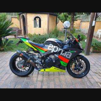 Carene stradali in abs verniciate compatibili con Aprilia RSV4 2009 - 2014 - MXPCAV12358