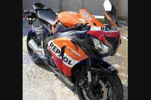 Carene stradali in abs verniciate compatibili con Honda Cbr 1000 2008 - 2011 - MXPCAV1796