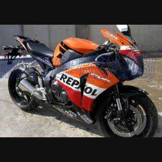 Carene stradali in abs verniciate compatibili con Honda Cbr 1000 2008 - 2011 - MXPCAV1796