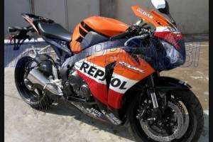 Carenados en abs pintados para la calle compatible con Honda Cbr 1000 2008 - 2011 - MXPCAV1796