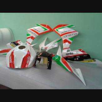 Fairings Abs Aprilia RSV4 Lackiert street APR14 FRBL