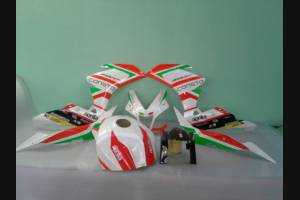 Complete and painted fairings Abs Aprilia RSV4 APR14 FRBL
