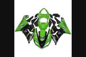 Lackierte Straße Verkleidung auf ABS kompatibel mit Kawasaki ZX10R 2006 - 2007 - MXPCAV1809