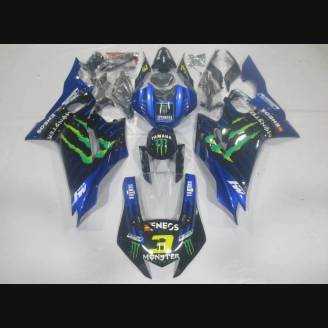 Carene stradali in abs verniciate compatibili con Yamaha R6 2017 - 2021 - MXPCAV12265