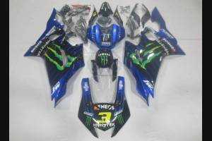 Carene stradali in abs verniciate compatibili con Yamaha R6 2017 - 2021 - MXPCAV12265