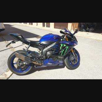 Carene stradali in abs verniciate compatibili con Yamaha R6 2017 - 2021 - MXPCAV12265