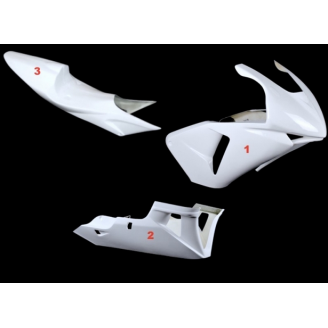 Honda CBR 600 RR 2005 2006 fairings without front fender - MXPCRD502