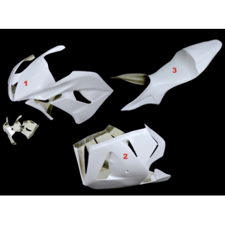 Pacchetto Racing per Honda Cbr 600 RR 2009 - 2012 : Carene + Ganci Rapidi + Viti Con Gommino - MXPCRD11581