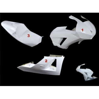 Honda Cbr 600 RR 2013 - 2018 Full fairings without front fender - MXPCRD4640