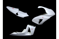 Honda CBR 1000 RR 2006 2007 race fairings without front fender - MXPCRD484