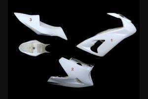 Carene Kawasaki Zx6R 2003 2004 senza parafango - MXPCRD530