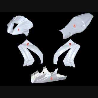 Carene anteriori Kawasaki Zx10R 2011 - 2015 senza codone 4 pezzi - MXPCRD6004