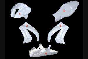 Carénages avant sans Coque arrière Kawasaki Zx10R 2011 - 2015 - MXPCRD6004