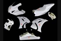 Suzuki Gsxr 1000 2017 - 2021 fairings in 5 Pieces without front fender - MXPCRD6973 2