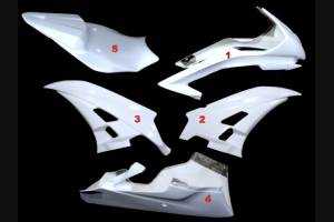 Race-Paket Yamaha R6 2006 - 2007 : Verkleidungen + Schnellverschluss + Screws - MXPCRD11598