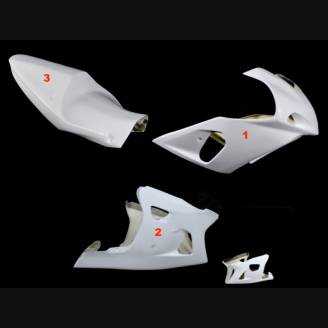 Carene Suzuki GsxR 600/750 2000 - 2003 senza Parafango Racing - MXPCRD3603