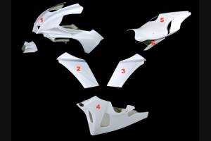 Yamaha R1 2020 - 2021 Verkleidung mit Hoecker ohne Kotflugel VS1 - MXPCRD12747