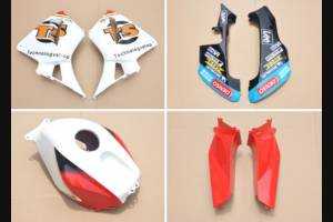 Painted street fairings in abs compatible with Honda CBR 600 RR 2003 - 2004 - MXPCAV11554