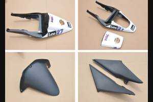 Carene stradali in abs verniciate compatibili con Honda CBR 600 RR 2003 - 2004 - MXPCAV11554