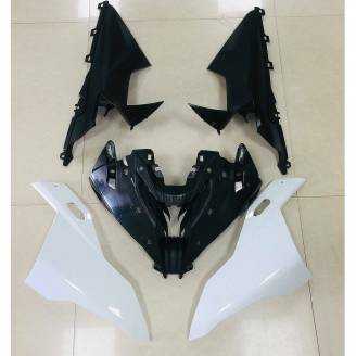 Bmw S 1000 RR 2019 - 2021 Complete and unpainted farings in abs with front fender - MXPCAD12975