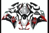 Lackierte Straße Verkleidung auf ABS kompatibel mit Aprilia RS4 125 2012 - 2017 - MXPCAV6087 2