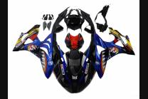 Painted street fairings in abs compatible with BMW S 1000 RR 2009 - 2014 - MXPCAV12083