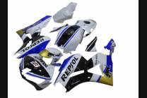 Painted street fairings in abs compatible with Honda CBR 600 RR 2013 - 2018 - MXPCAV13069