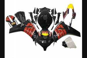 Painted street fairings in abs compatible with Honda Cbr 1000 2008 - 2011 - MXPCAV13090