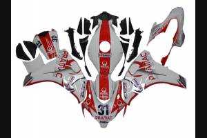 Lackierte Straße Verkleidung auf ABS kompatibel mit Honda Cbr 1000 2008 - 2011 - MXPCAV13092