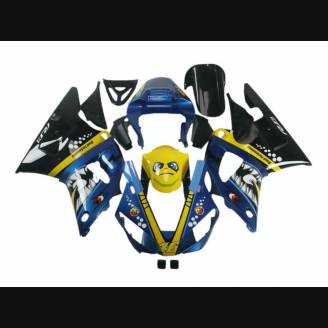 Carene stradali in abs verniciate compatibili con Yamaha R1 2000 - 2001 - MXPCAV12936