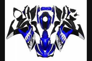 Lackierte Straße Verkleidung auf ABS kompatibel mit Yamaha R25 R3 2015 - 2017 - MXPCAV13150