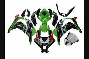 Carene stradali in abs verniciate compatibili con Kawasaki ZX10R 2016 - 2020 - MXPCAV13153