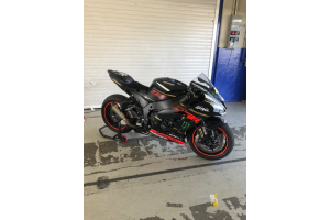 Carénages peinture Kawasaki Zx10R 2016 - 2020 + crochets rapides MXPCRV13157