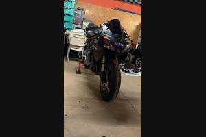 Carenage en abs pour la roue avec peinture compatible avec Honda CBR 600 RR 2005 - 2006 - MXPCAV11550